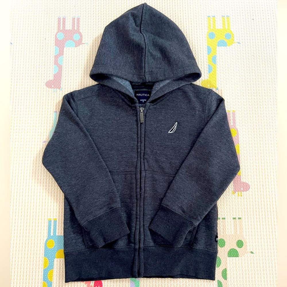 Nautica Boys’ Hooded Sweatshirt, Gently Used, Size M(5)